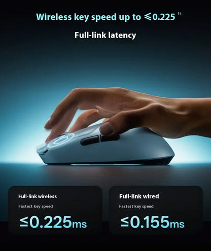 Rapoo VT0 MAX Wireless Gaming Mouse PAW3950 PAW3398 Nordic54L15 Chip Dual 8KHz 45000DPI Ergonomic FPS Gaming Mouse for PC Gamer