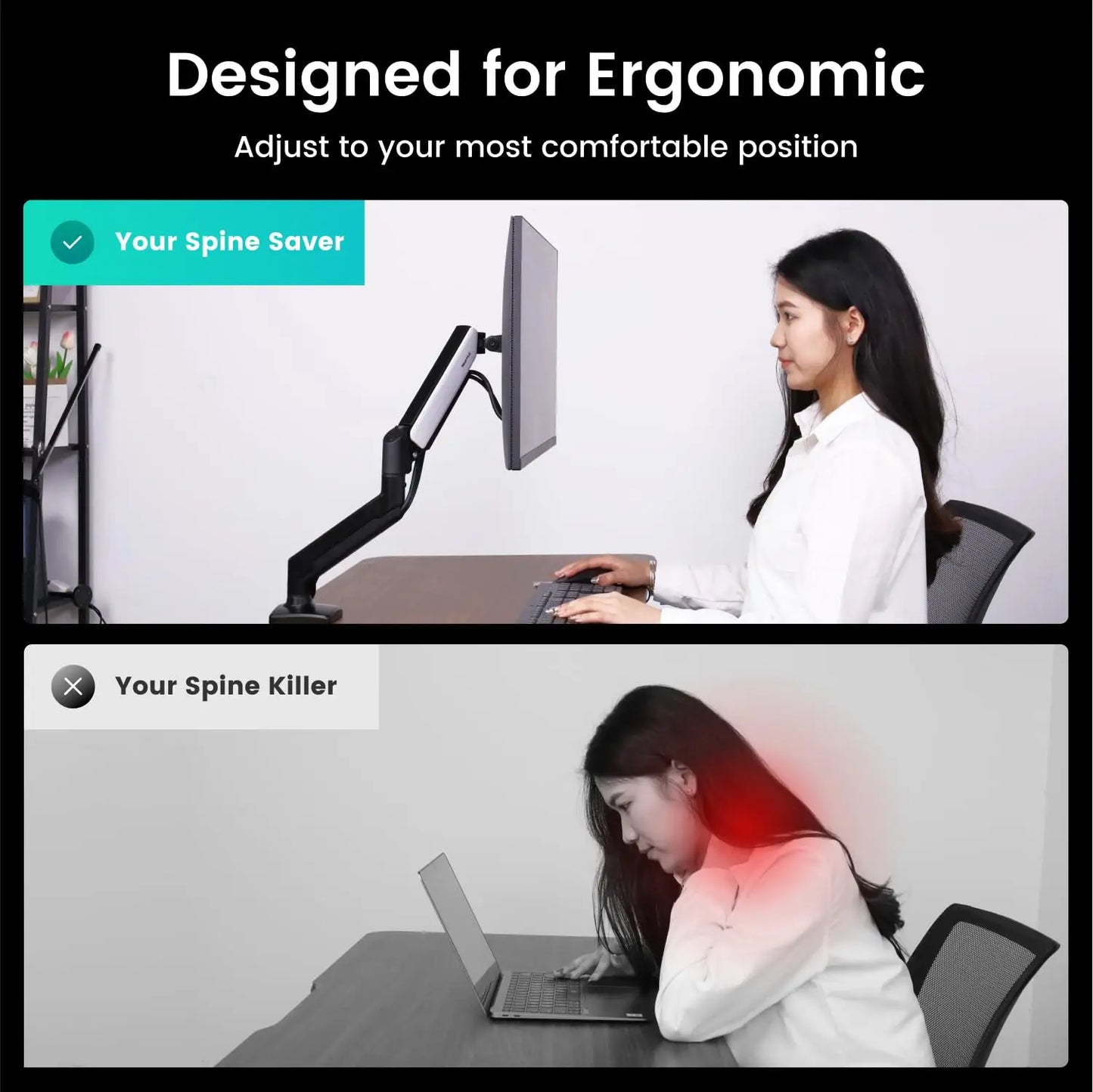 SoloSpin Monitor Arm