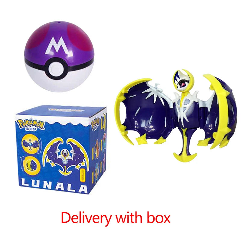 Pokemon Pokeball Figure Ball Pikachu Charizard Mewtwo Mew Eevee Gengar Lapras Blastoise Venusaur Gyarados Educational Toy Kids