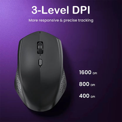 Dual-Mode 2.4G Wireless Mouse Bluetooth Mouse Office Silent Mouse Rechargeable Mice Gaming Mouse For Laptop Tablet Windows MacOS