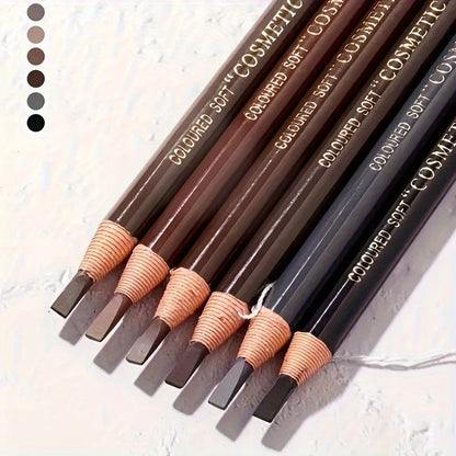 Professional Peel-Off Eyebrow Pencil: Waterproof Long-Lasting Pull-Line Enhancer