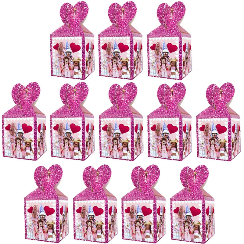 Pink Roblox Birthday Set 🎉🤖