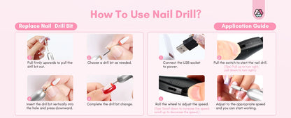 Saviland 7 Colors All In One Poly Gel Kit with UV Light Nail Drill Slip Solution for Nail Extension Home Salon DIY