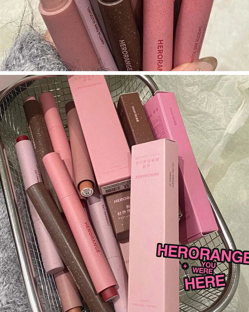 Herorange Soft Velvet Lipstick.