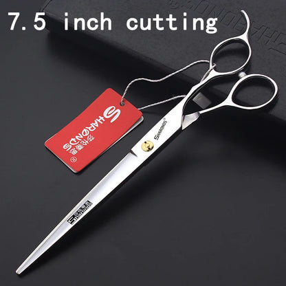 Sharonds 440c 6/7/7.5 inch haircut thinning scissors professional barber shop hairdressing scissors cutting scissors hair shears