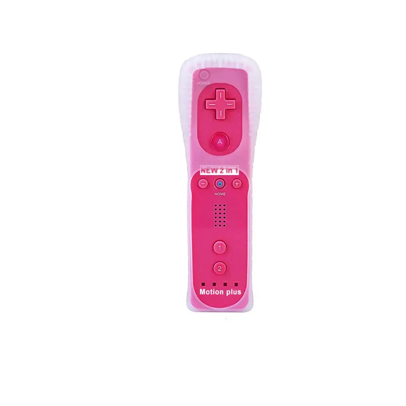 For Nintendo Wii U Joystick 2 in 1 Wireless Remote Gamepad Controller Set Motion Plus Video Games Control Nintendo Wii 1 Pair