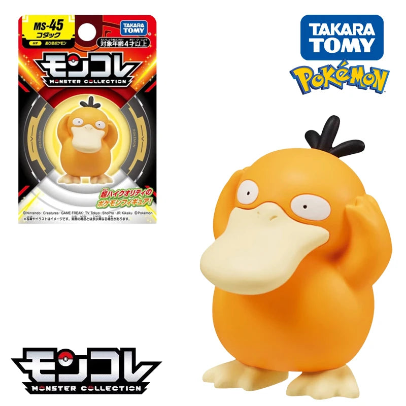 Original TAKARA TOMY Pokemon Figure Toys Mimikyu Maushold Lapras Charizard Umbreon Sylveon Vaporeon Model Dolls Birthday Gifts