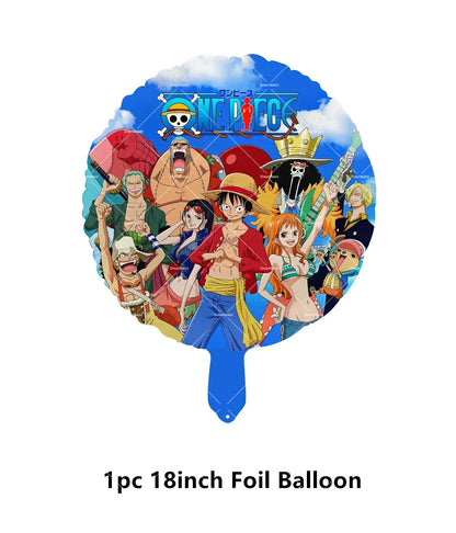 One Piece Luffy Foil & Latex Birthday Balloon Set 🎉🏴‍☠️