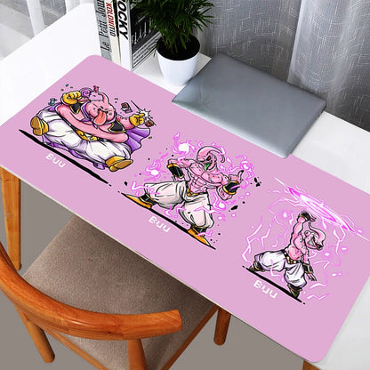 DBZ Dragon Ball Majin Buu Mouse Pad Professional eSports Game Players Speed Lock Edge Rubber Game Desk Mousepad Keyboard Mat