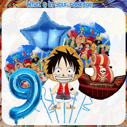 One Piece Sanji & Nami Birthday Party Tableware Set 🎉🏴‍☠️