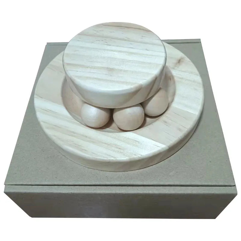 Wooden Cat Track Toy.