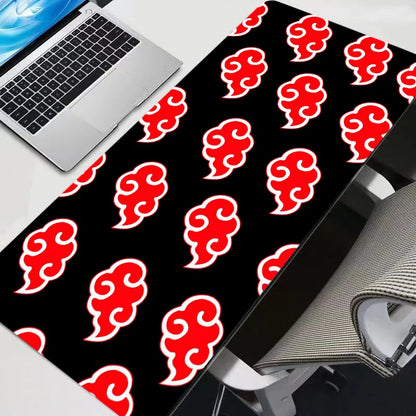 Naruto Pain Akatsuki XXL Gaming Mouse Pad: Minimalist Noir Anime Desk Mat