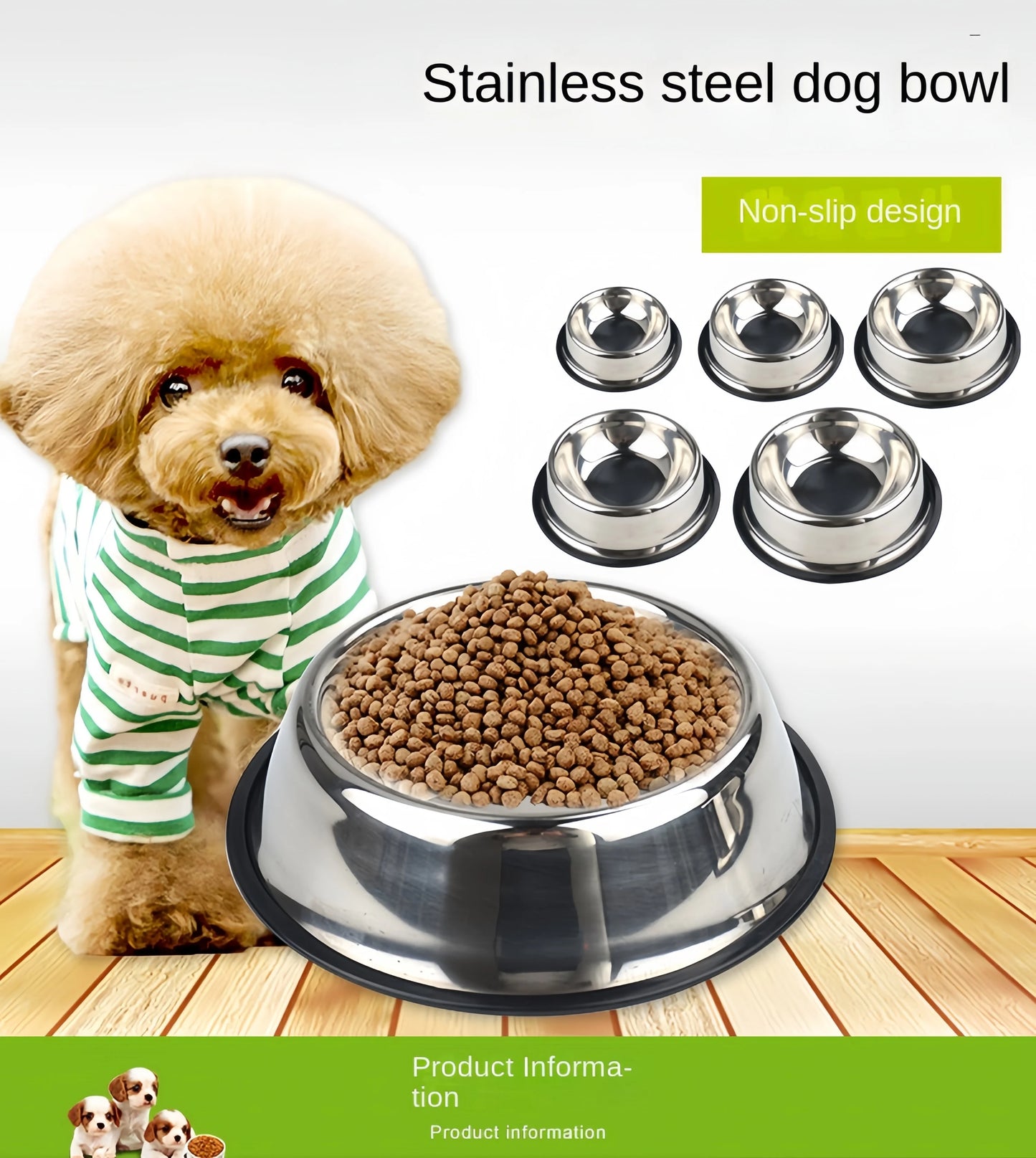 Stainless Steel Pet Food Bowl
