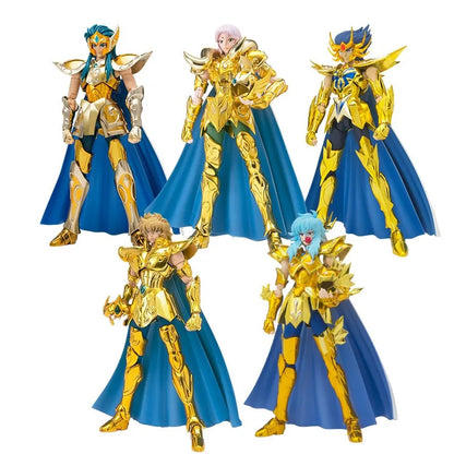 19cm Anime Dark Saint Seiya Figure Phoenix Ikki Hyoga Seiya Shiryu Action Figures Box Figure Collection Decoration Toys Hobbies