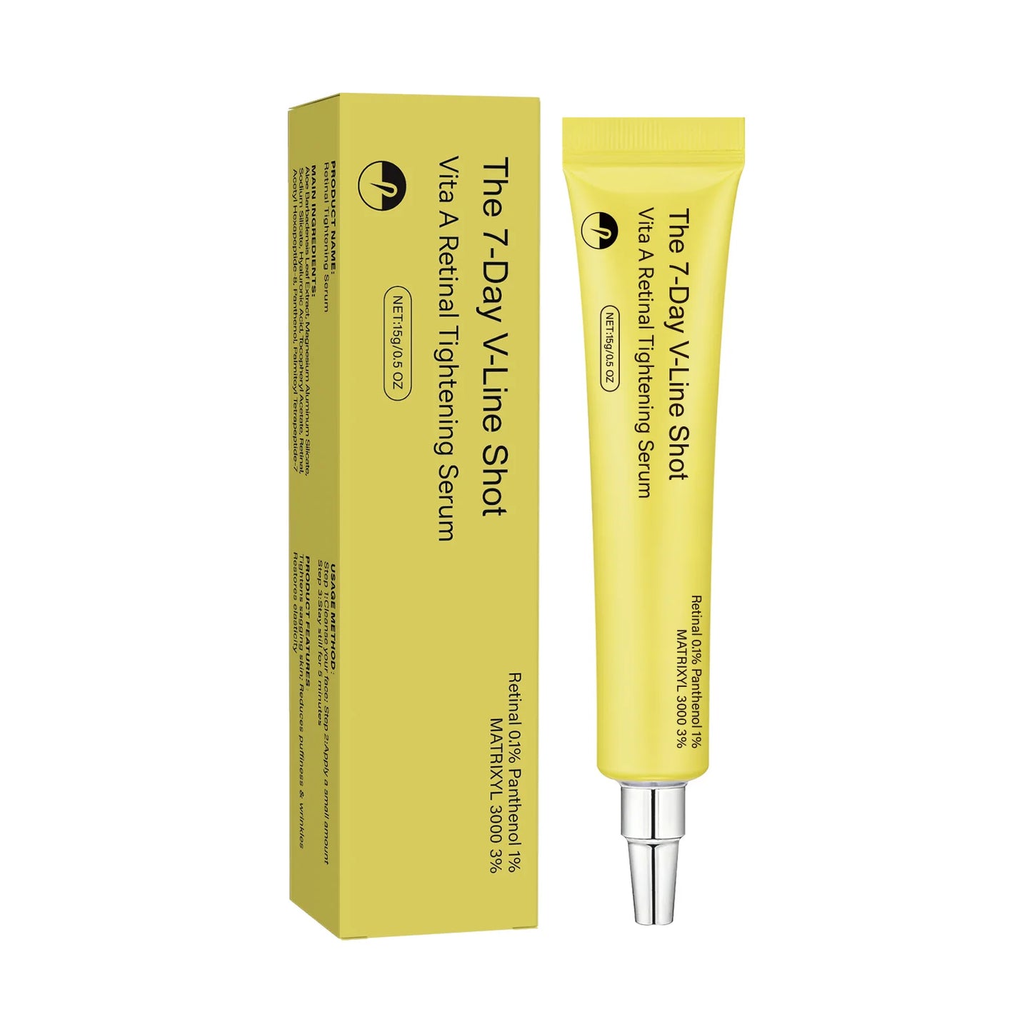Retinal Shot Tightening Booster: 0.1% Nano-Retinal & Matrixyl 3000 Anti-Aging Serum