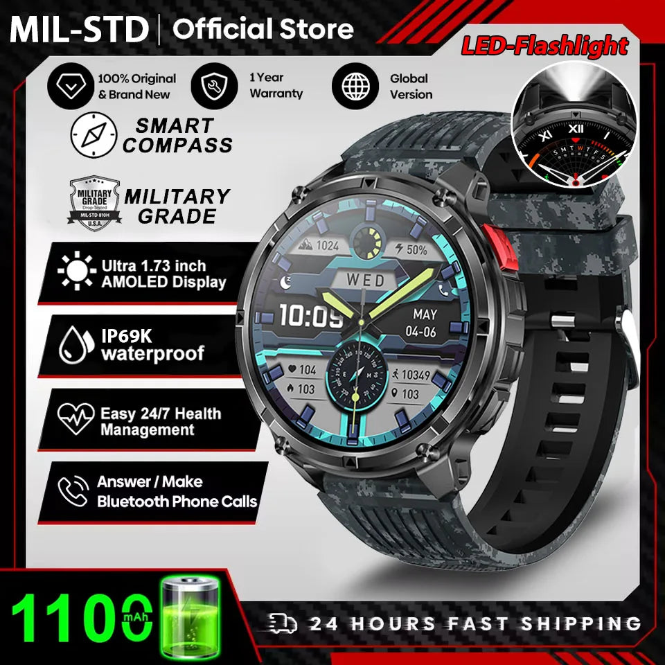 Rugged GPS Smartwatch