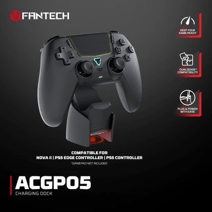 FANTECH NOVA II WGP16 Wireless Gamepad Gyro Sensor Hall Joystick and Effect Trigger for PS4 NS2 Wired Controller Gamer