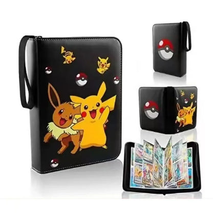 400 Pockets Anime Peripheral Pokemon Game Collection Card Book multiple styles Storage card holder Exquisite Kawaii Boy Toy Gift