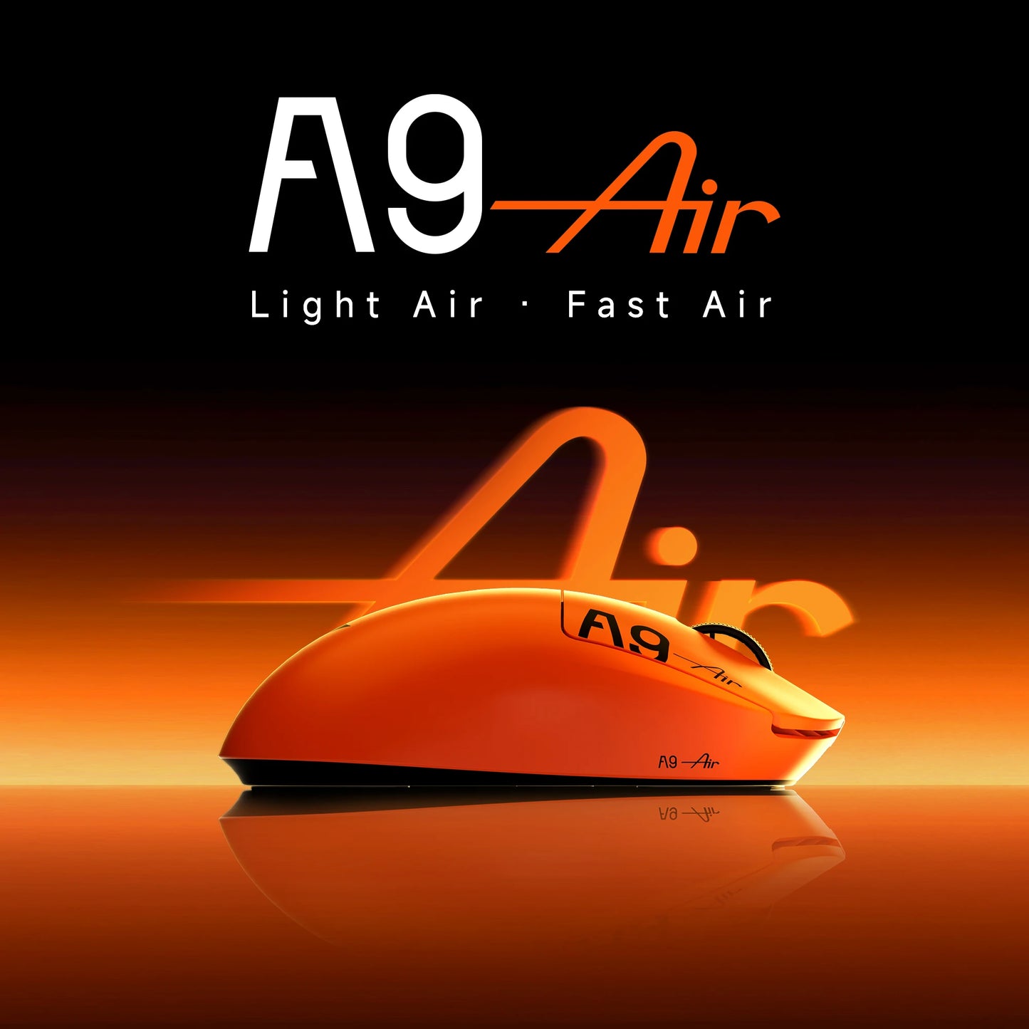 ATK A9 Air Ultimate Wireless Gaming Mouse Tri-Model Dual 8KHz PAW3950UItra 800mAh 42000DPI 750IPS Lightweight Ergonomic E-sports