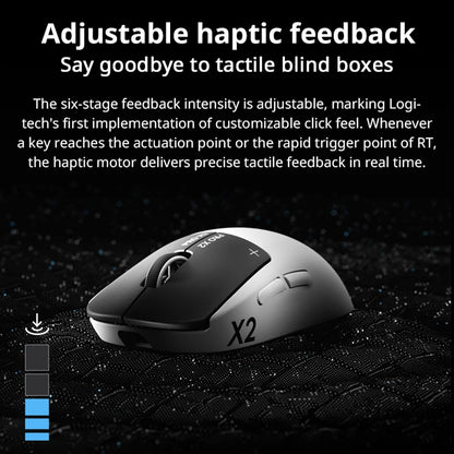 Logitech G PRO X2 SUPERSTRIKE Wireless Mouse, 44000DPI, 8000Hz