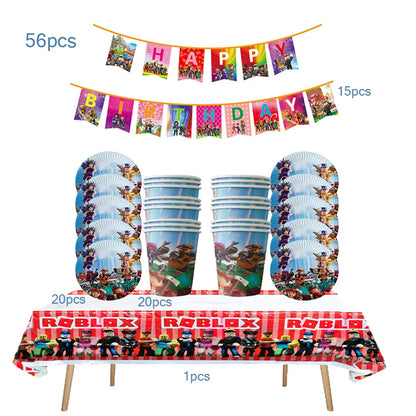 Roblox Birthday Party Supplies