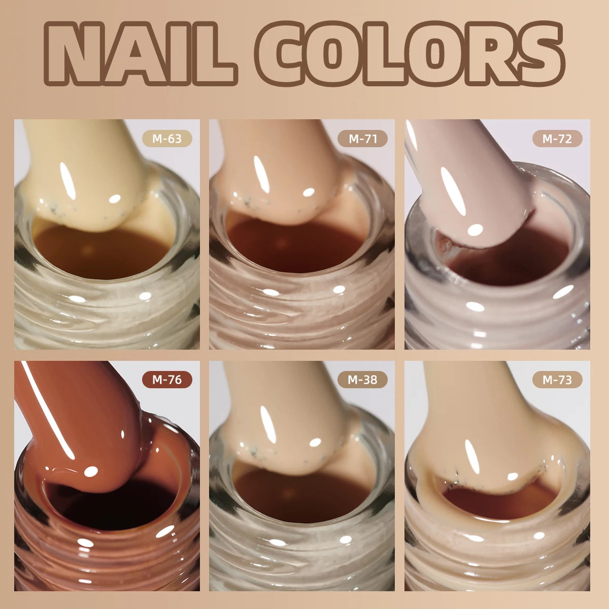 XEIJAYI 20PCS 15ml High-Shine Gel Nail Polish Set in Multiple Colors Soak Off UV/LED, Formaldehyde & Alcohol Free, Perfect
