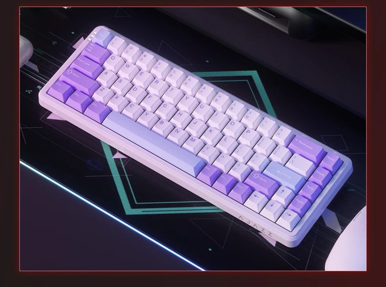 AJAZZ AK680 MAX/V2 Mechanical Keyboard HE Hall Effect Switch 60% 8k/1K RGB Wired/Wireless Gaming Rapid Trigger Magnetic Keyboard