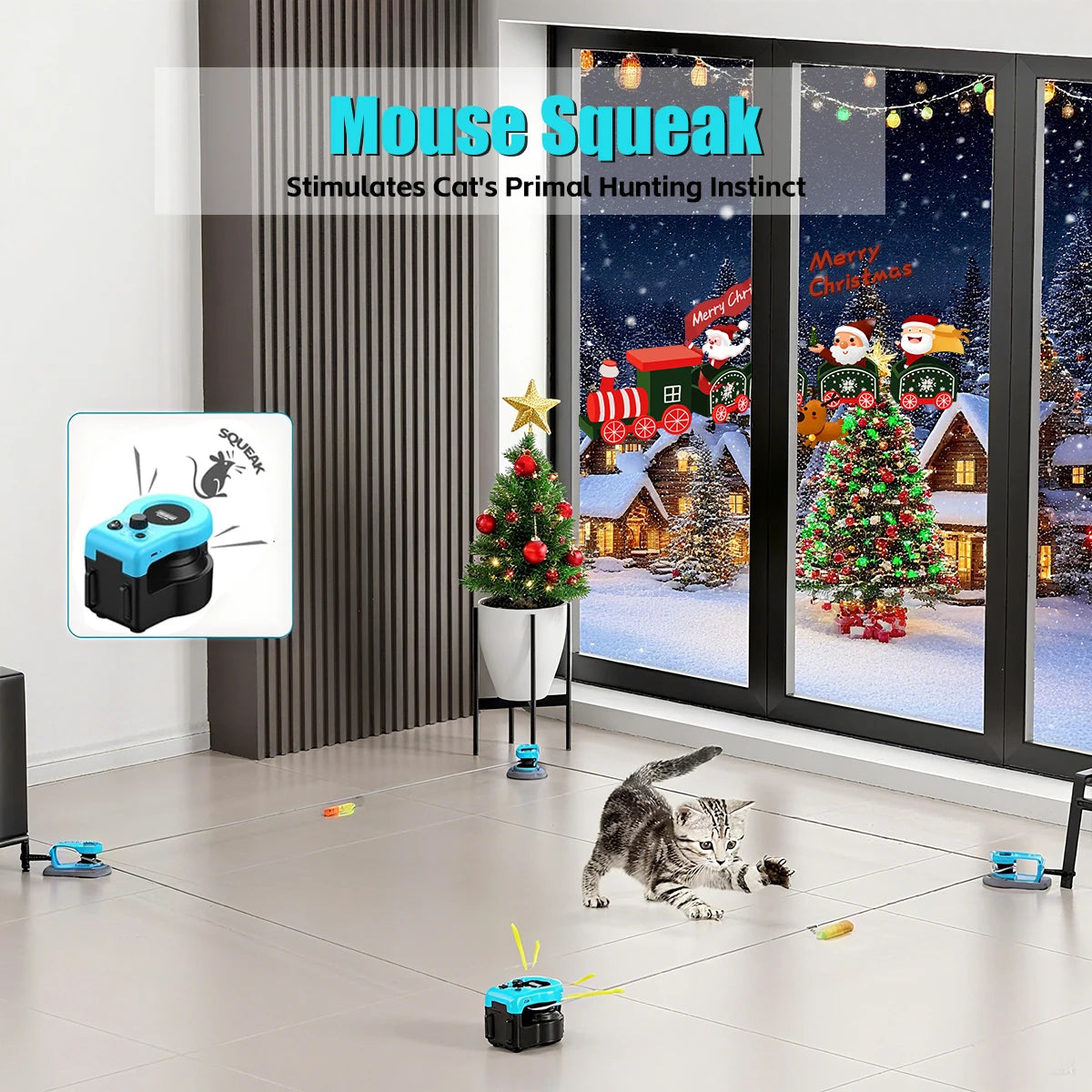 Indoor Cat Exercise Wheel.