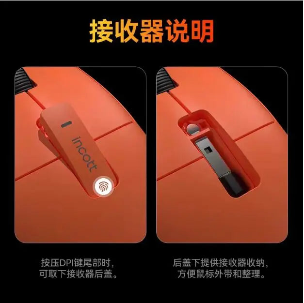 Incott G23 Pro Mouse V2 Se/pro Hot Swap Wireless 8k Mice Ergonomics E-sports Games Mouse Customized Pc Accessories Gifts