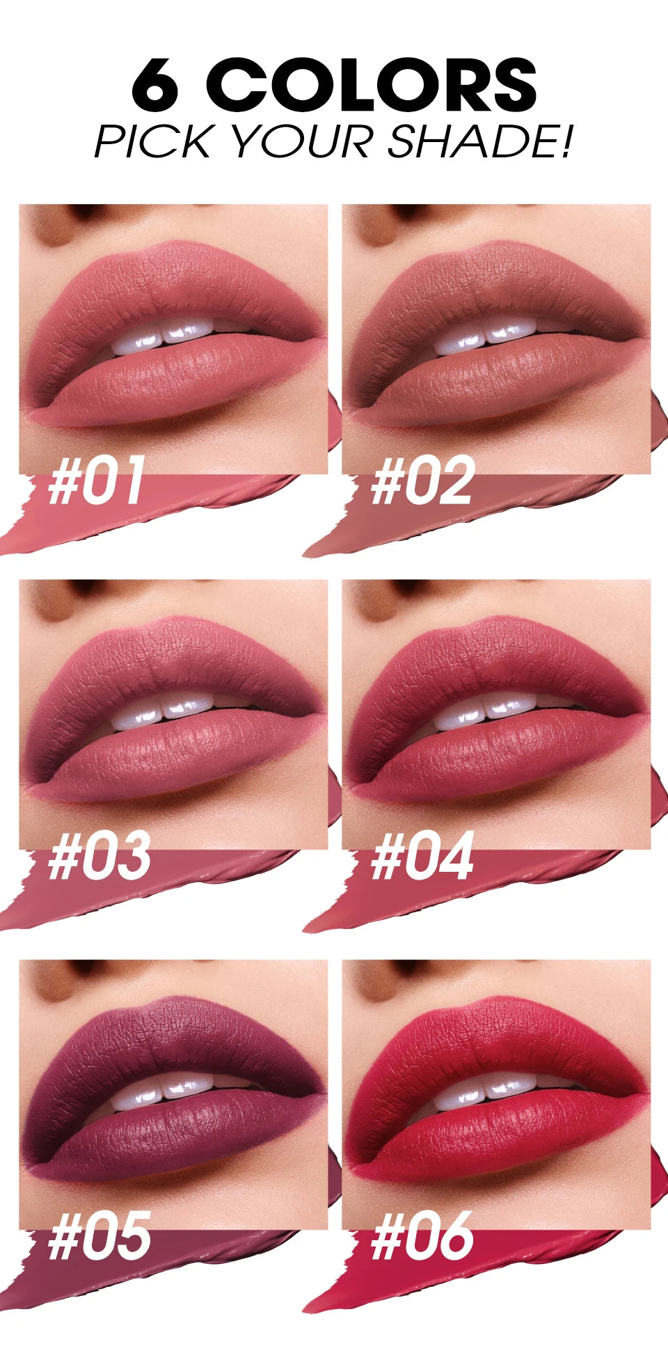 Bowknot Nude Matte Lipstick.