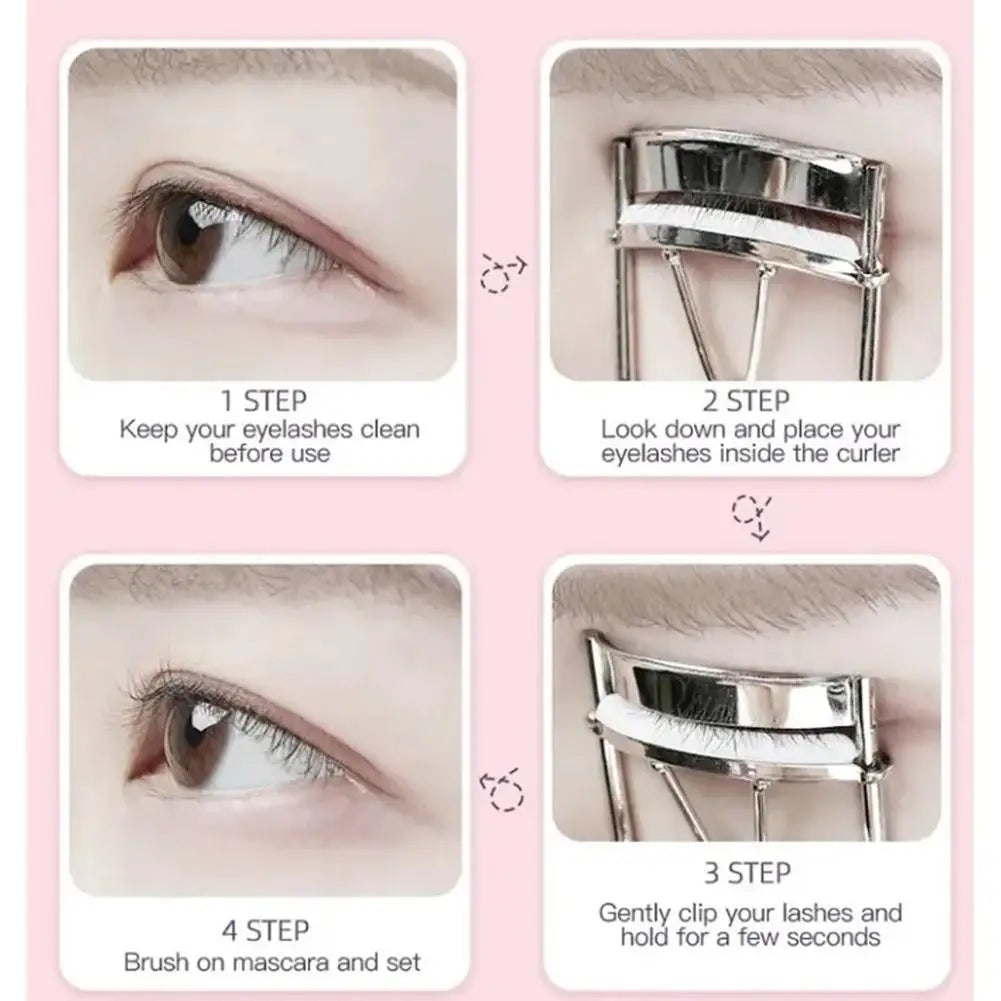 Silicone Handle Eyelash Curler.