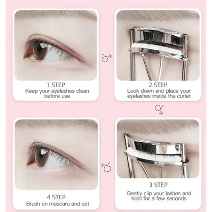 Silicone Handle Eyelash Curler.