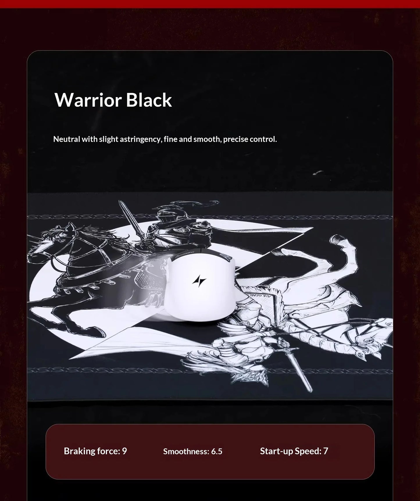 Atk Warhorse Mousepad Illustrator New Year'S Limit E-Sports Mouse Pad Microfiber Fabric 4mm Mice Pad Pc Gamer Accessories Gifts