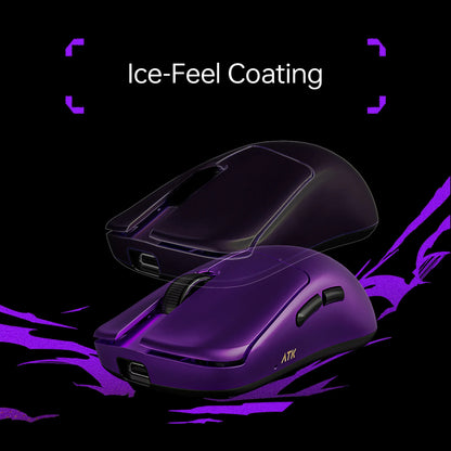 ATK Blazing Sky DUCKBILL Ultra Mouse 2.4G Dual Mode Wireless Mouse Paw3950Ultra Sensor 8000Hz 46g Lightweight Gaming Mice