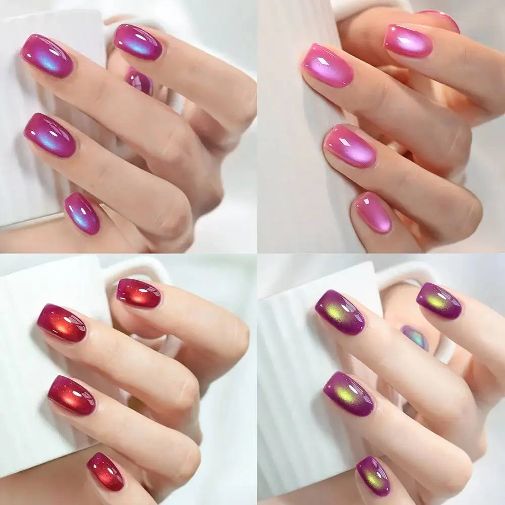 Hot Cat Eye Nail Gel Polish Set Magnetic Gel Nail Polish Soak Off UV LED Gel Varnishes For Nail Salon HEMA FREE TPO FREE 15ML