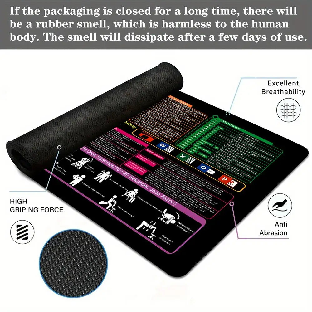 OfficeShortcut Desk Mat