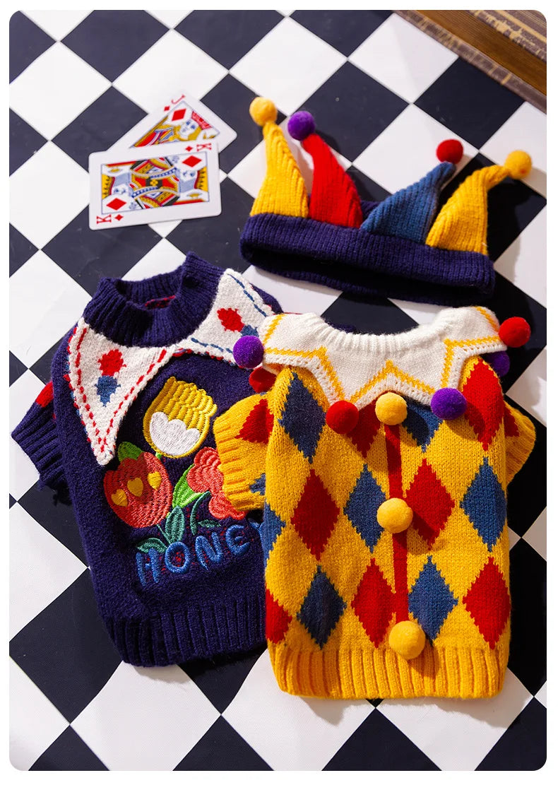 Warm Knitted Pet Sweater 🐶🐱