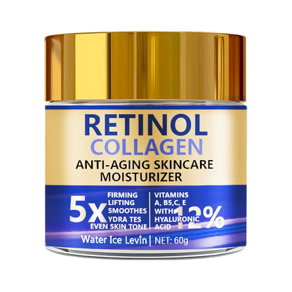 Water Ice Levin Retinol & Collagen Anti-Aging Cream: 5x Firming & Lifting Moisturizer (60g)