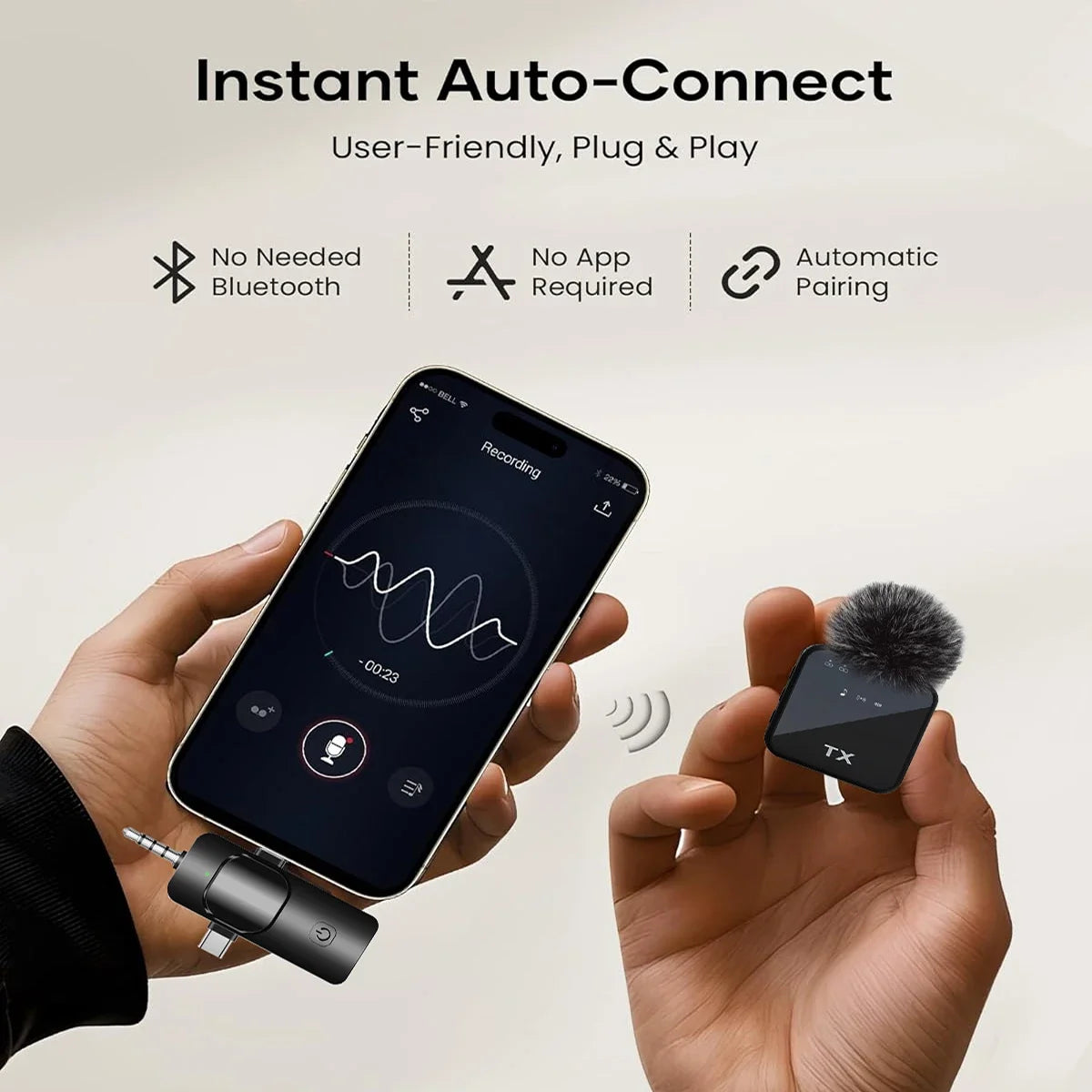 ClipWave Wireless Mic