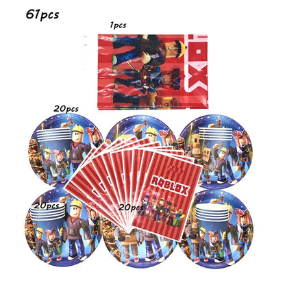 Roblox Birthday Party Decoration Set XL