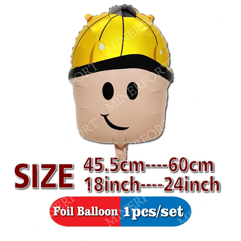 Cartoon Roblox Game Themed Foil Aluminum Balloons Anime Happy Birthday Party Decoration Set Supplies for Decorating Home Gifts