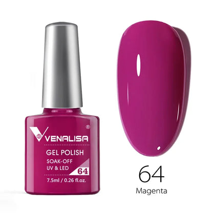 Venalisa VIP4 Nail Gel Polish HEMA/TPO FREE Full Coverage Beautiful Semi Permanent Soak Off UV LED Gel Nail Polish Gel Lacquer