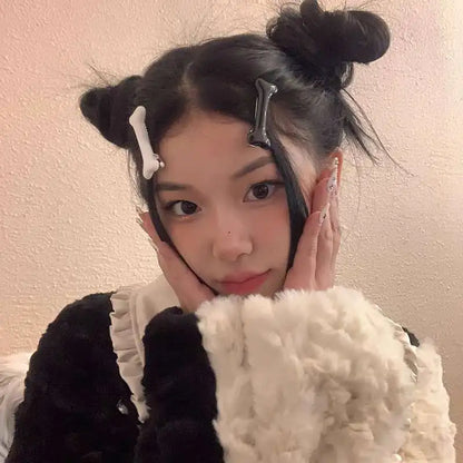 Cute Bone Hair Clip.