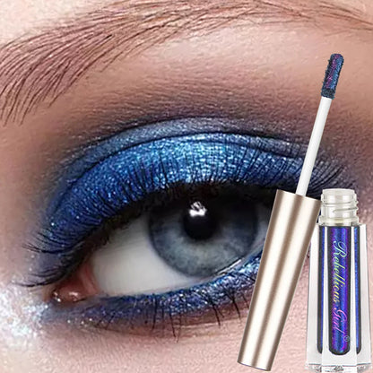 Chameleon EyeshadowsDiamond Glitter Liquid Eyeshadow StickHighly Pigmented Metallic Shimmering Long Lasting Shine All Makeup