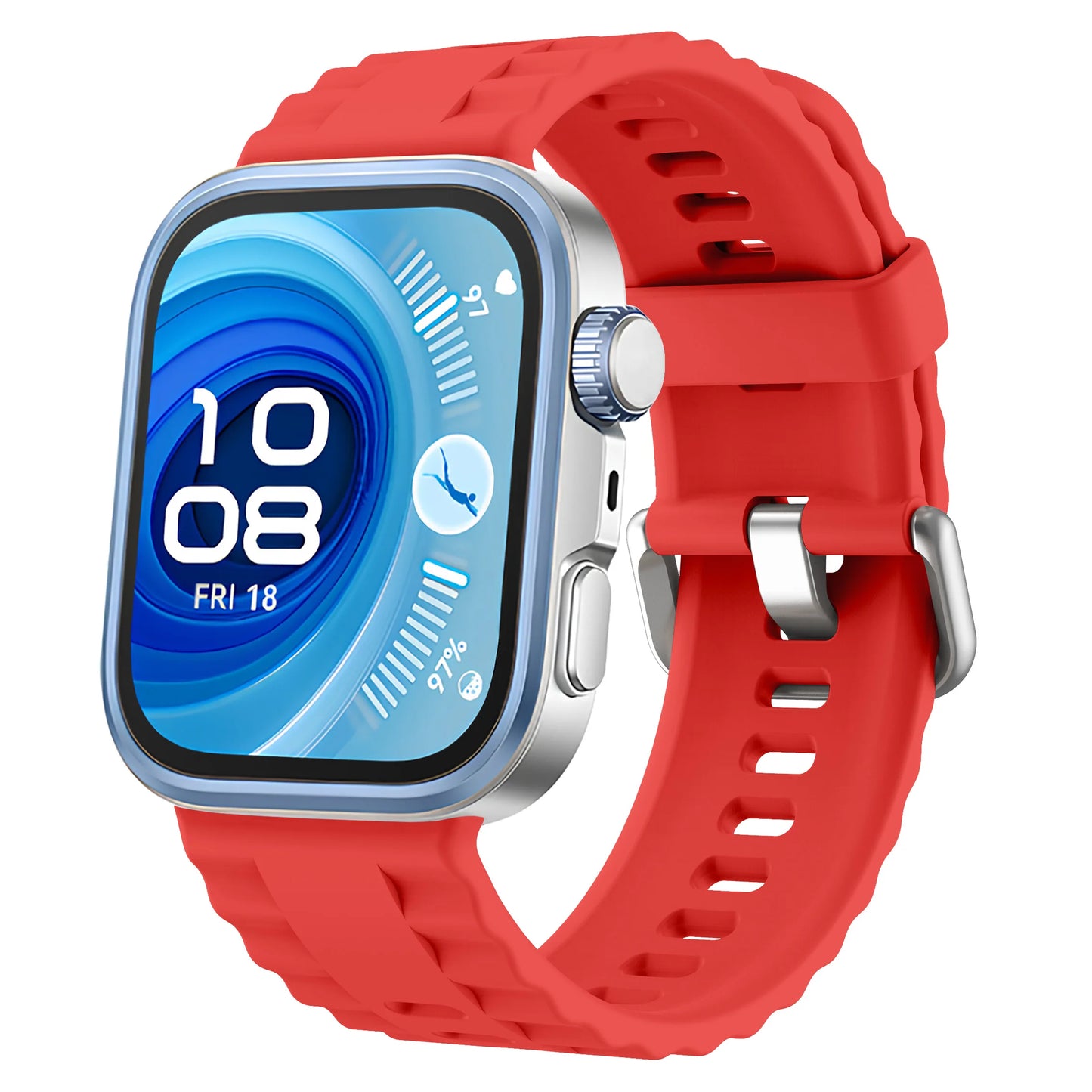 Huawei Watch Fit 4 Pro Silicone Sport Strap