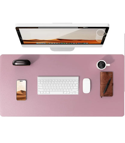 YSAGi Premium PU Leather Desk Mat: Non-Slip Waterproof Office Protector