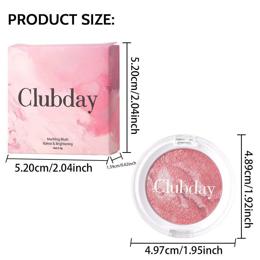 Marble Shimmer Blush Palette