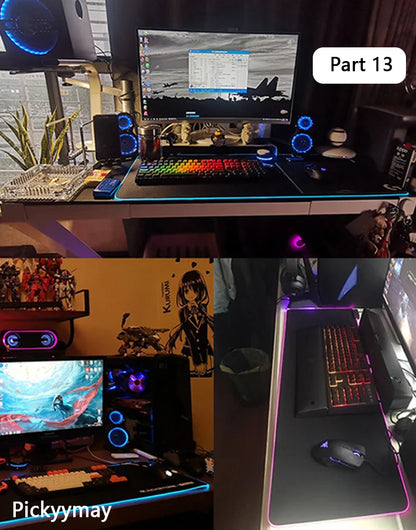 CosmicGlow RGB Desk Mat