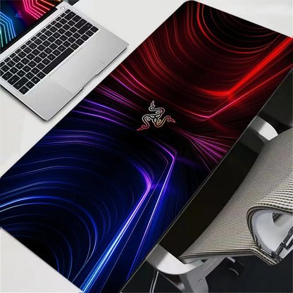 Razer Fashion Luxury Mouse Pad Large Soft Home Gamer Keyboard Desk Mouse Mat Carpet Rubber Tapis Souris Gaming Notbook Mousepad