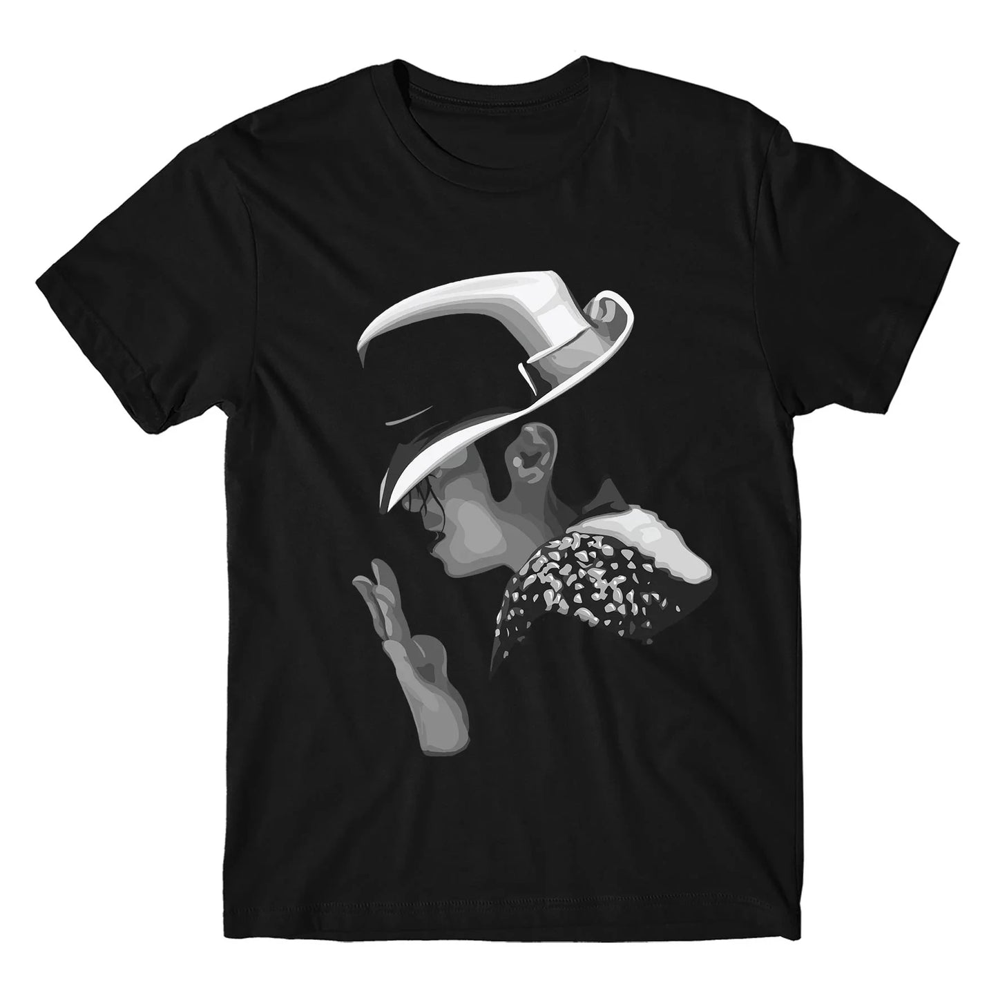 MJ 2026 Movie Michael Jackson Men's Clothing T-Shirt Cotton Y2k Popular Fashion Women's Clothing Summer New T Shirt for Fans